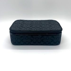 Coach Monogrammed Jewelry Case